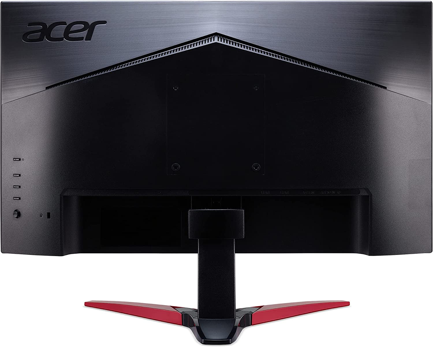 Nitro KG241Y Sbiip 23.8” Full HD (1920 X 1080) VA Gaming Monitor | AMD Freesync Premium Technology | 165Hz Refresh Rate | 1Ms (VRB) | Zeroframe Design | 1 X Display Port 1.2 & 2 X HDMI 2.0,Black