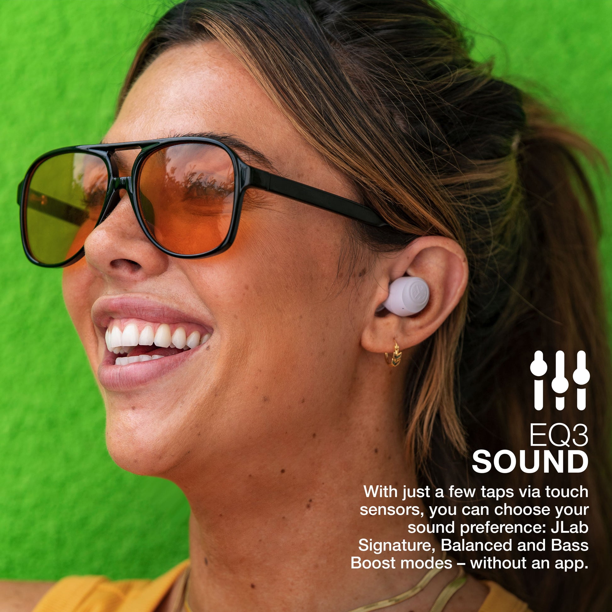 Go Air Pop Bluetooth Earbuds, True Wireless with Charging Case